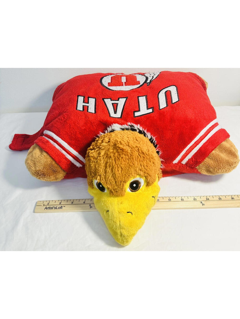 Utah Utes Large 16" Mascot Pillow Pet - NCAA